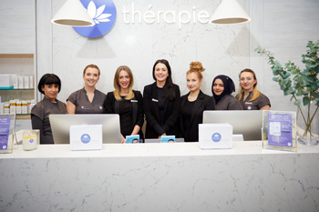 Caesarstoneâ€™s marble-inspired White Attica has been chosen to create a serene backdrop in eight new branches of Therapie Clinic, following its multimillion-pound expansion in the UK and Ireland.